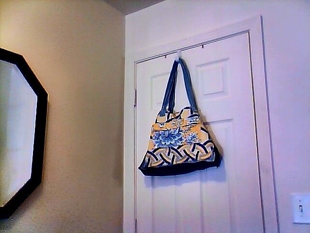 Große Doppelgurt Gelb Und Baby Blau 7 Taschen Tragetasche Wendetasche Boho Polster Samt Shopper Handtasche von venustranquility