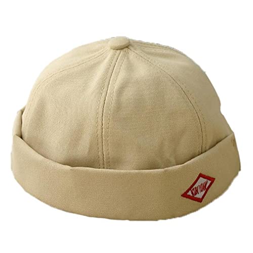 Kinder Docker Cap Cotton Vermieter Cap Süße Kinder Melon Hat Mode Randlosen Hut All-Match-freizeithüte Für Kinder von Vepoty