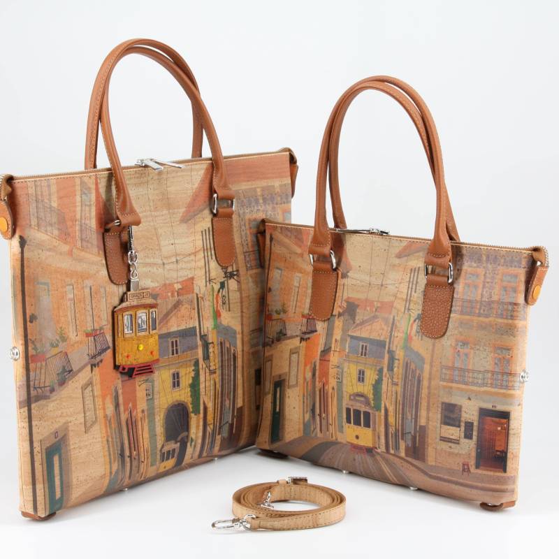 Kork Handtasche 3In1 1 Tasche - 3 Formen 2 Größen Umhängetasche Für Frauen Crossbody Shopper Handmade in Portugal von verKORKst