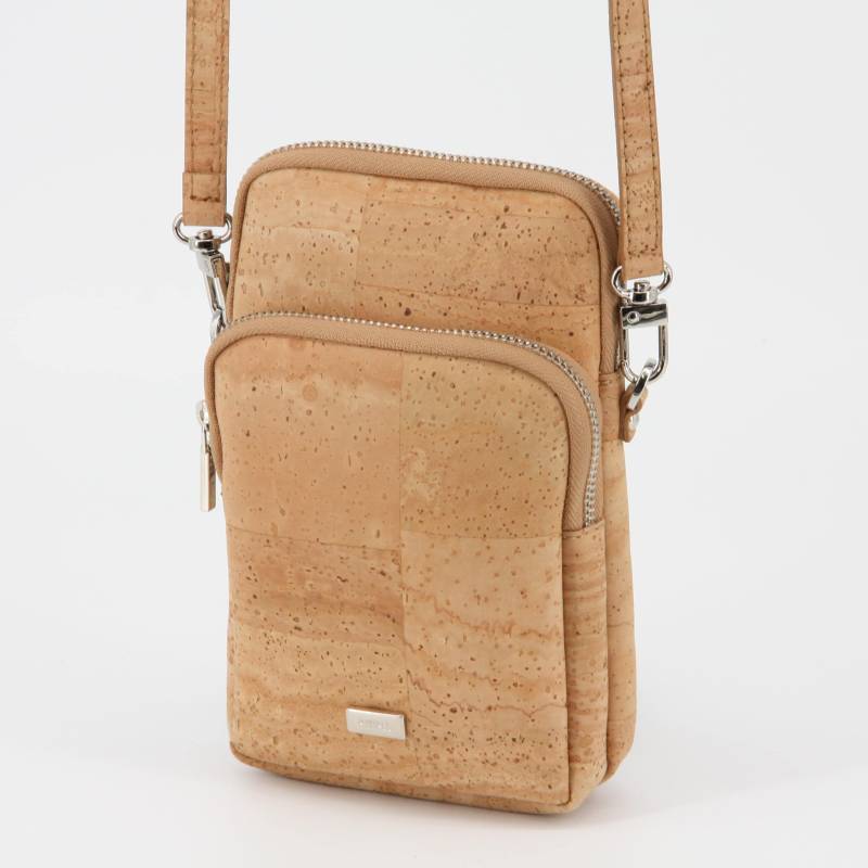 Kork Handytasche Zum Umhängen Verschiedene Farben Vegan Crossbody Handy Tasche Handmade in Portugal von verKORKst