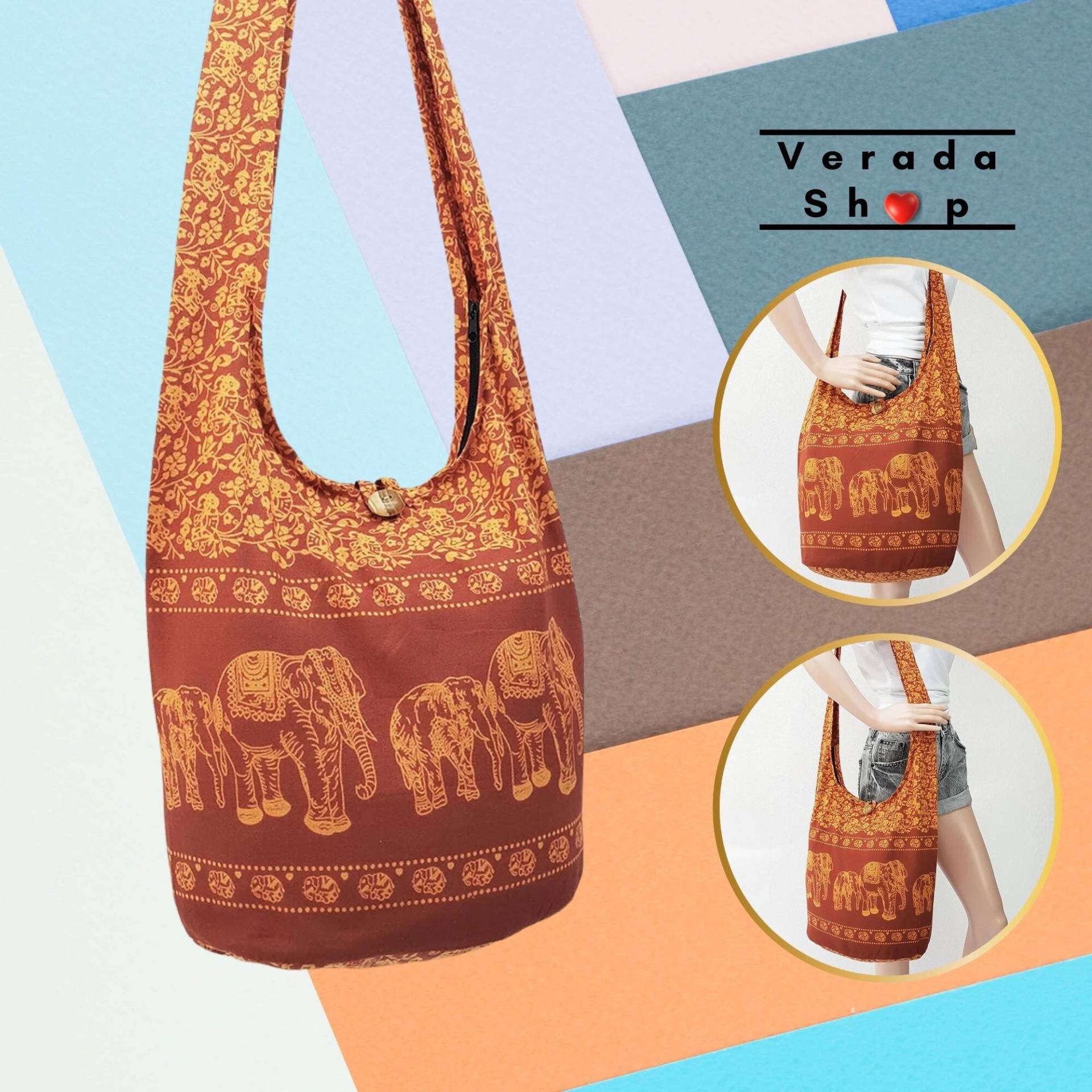 Frauen Tasche, Baumwolltasche Elefant Tasche, Hippie Hobo Tasche, Boho Tasche, Schultertasche, Sling Tasche, Messenger Tasche, Einkaufstasche Frauen Tasche, Baumwolltasche Elefant Tasche, Hippie Hobo Tasche, Boho Tasche, Schultertasche, Sling Tasche, Messenger Tasche, Einkaufstasche von veradashop
