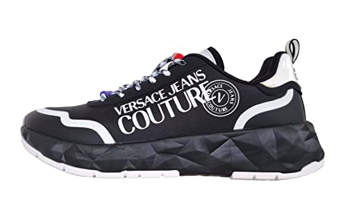 VERSACE JEANS COUTURE 74ya3sba Sneaker Herren Schwarz - 44 - Sneaker Low von VERSACE JEANS COUTURE