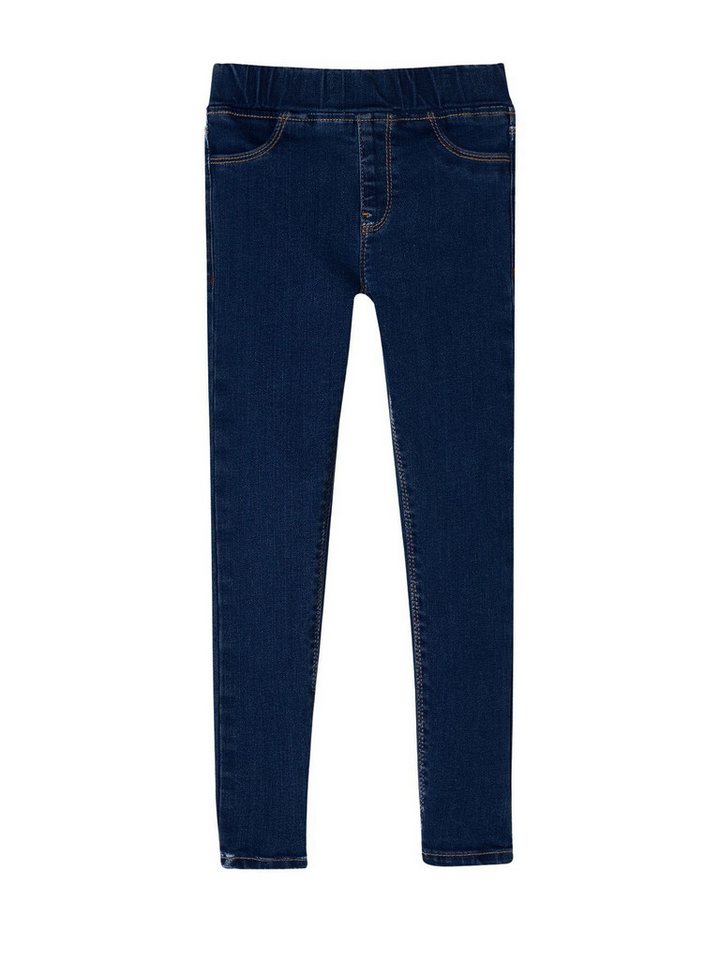 vertbaudet Regular-fit-Jeans Mädchen Jeggings BASIC Bundweite verstellbar von vertbaudet