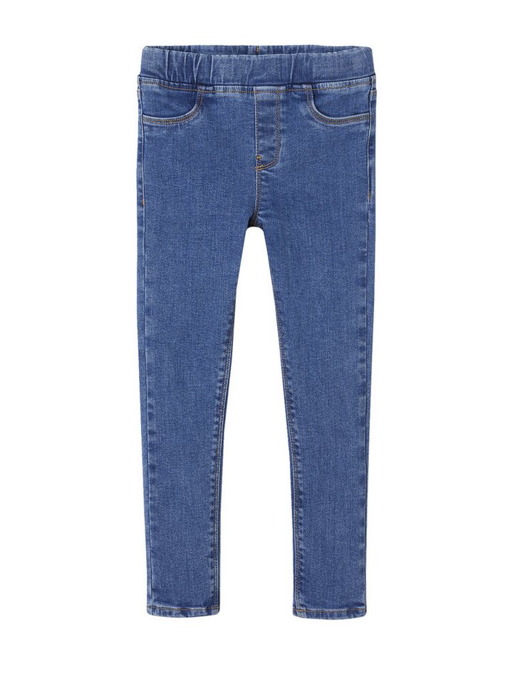 vertbaudet Regular-fit-Jeans Mädchen Jeggings BASIC Bundweite verstellbar von vertbaudet