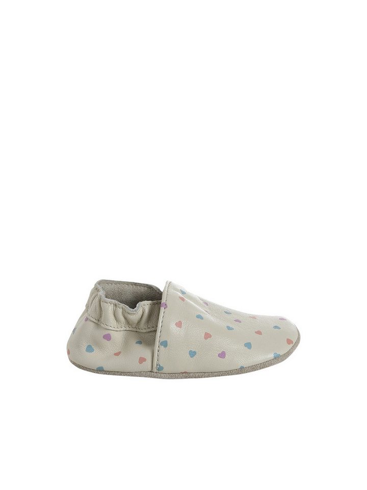 vertbaudet Baby Hausschuh mit Gummizug Krabbelschuh von vertbaudet