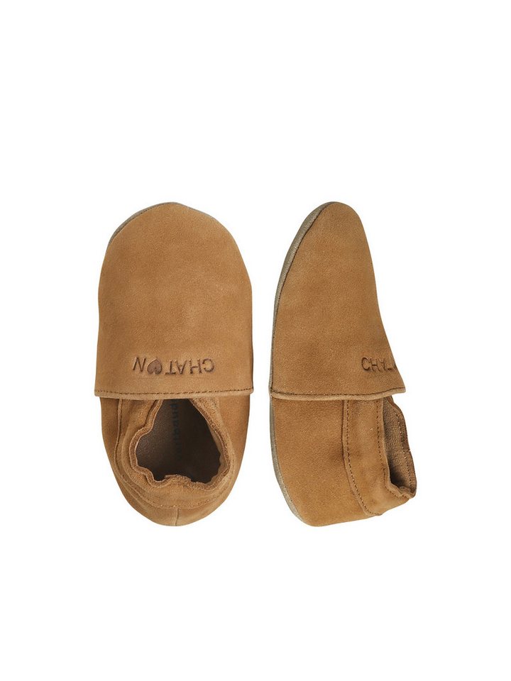 vertbaudet Baby Hausschuh mit Gummizug Krabbelschuh von vertbaudet