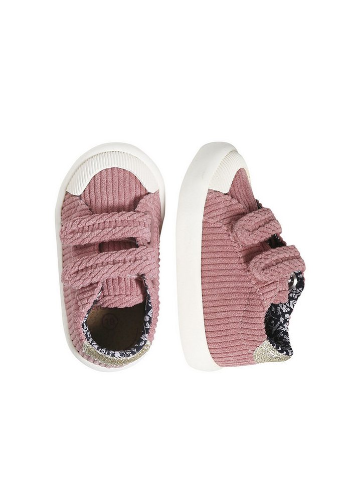 vertbaudet Baby Klett-Sneakers aus Cord Babystiefel von vertbaudet