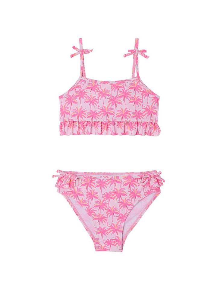 vertbaudet Badeanzug Mädchen Bikini mit Schleifen von vertbaudet