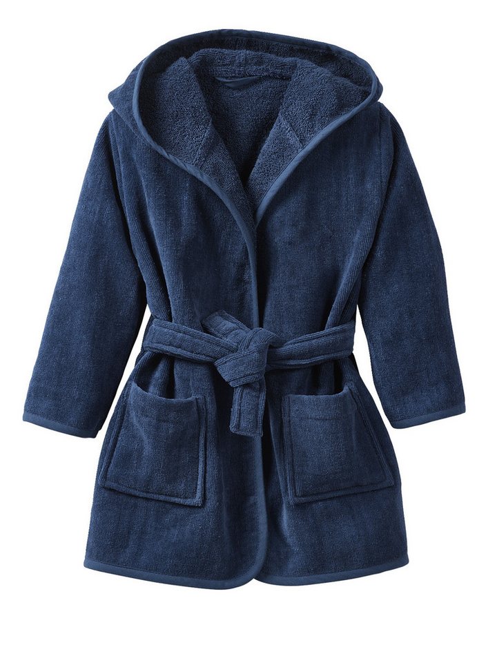 vertbaudet Bademantel Kinder Bademantel mit Recycling-Baumwolle, Recycelte Baumwolle von vertbaudet