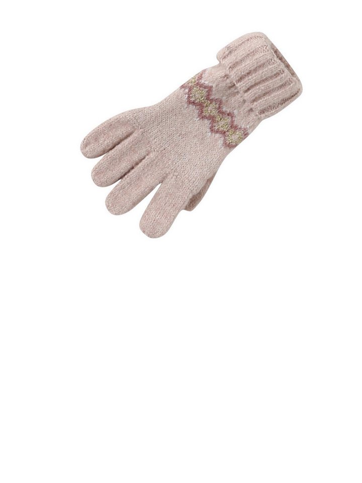 vertbaudet Beanie Set, 3-teilig, Jacquardmuster von vertbaudet