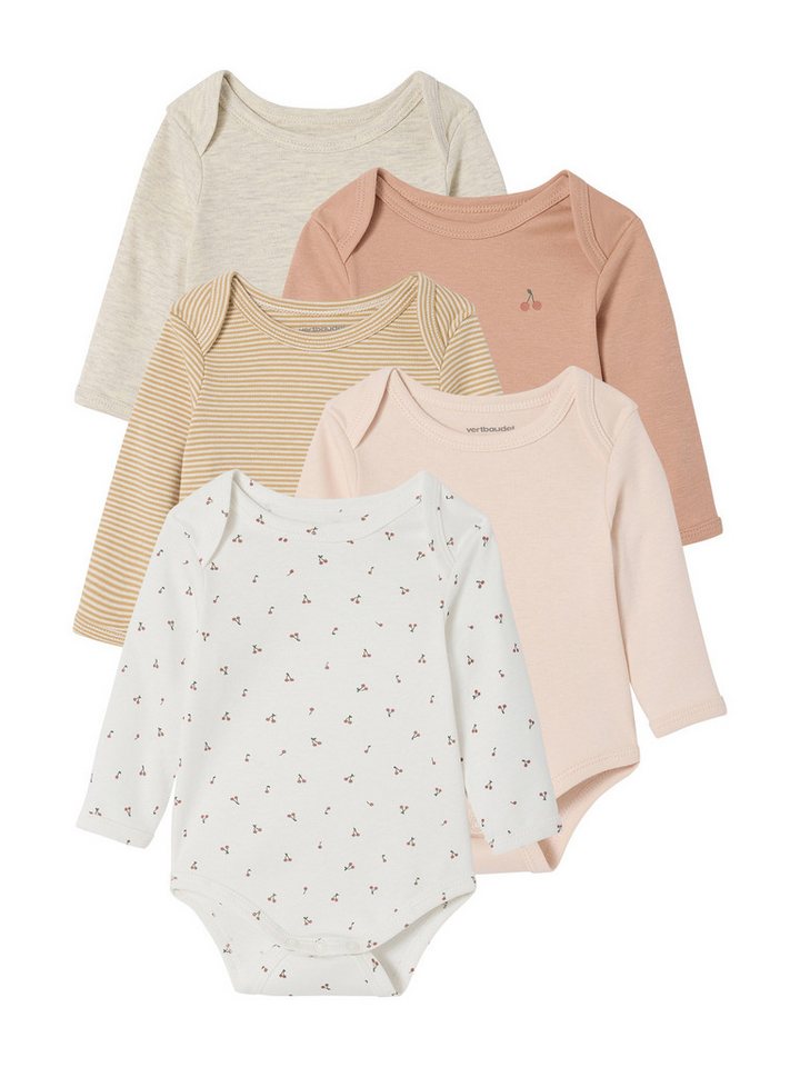 vertbaudet Langarmbody 5er-Pack von vertbaudet