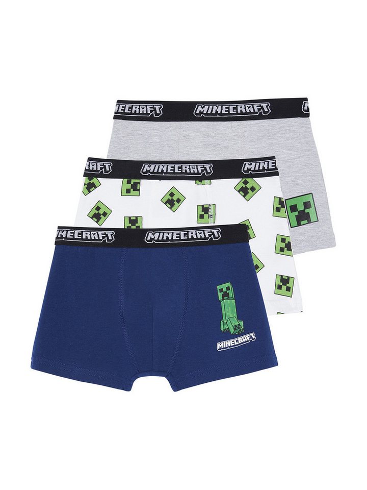 vertbaudet Boxershorts Jungen Boxershorts MINECRAFT 3er-Pack vertbaudet Boxershorts Jungen Boxershorts MINECRAFT 3er-Pack von vertbaudet