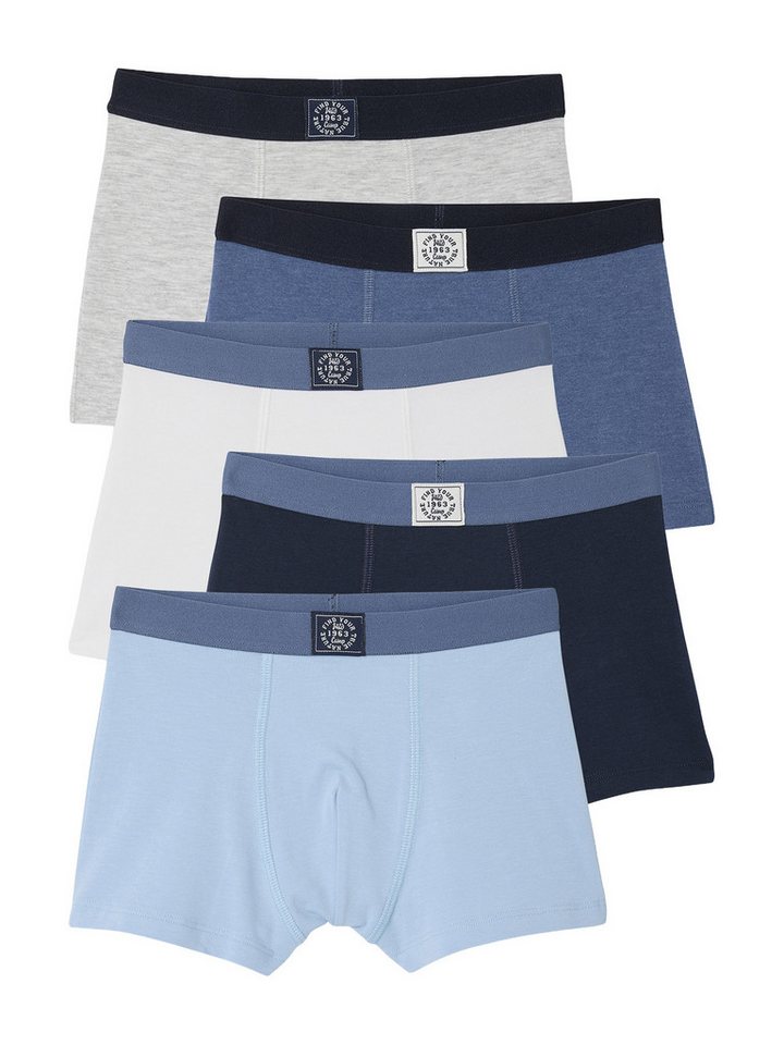 vertbaudet Boxershorts Jungen Boxershorts BASIC 5er-Pack von vertbaudet