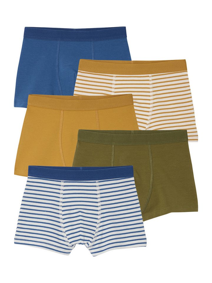 vertbaudet Boxershorts Bio-Kollektion: Jungen Boxershorts 5er-Pack von vertbaudet