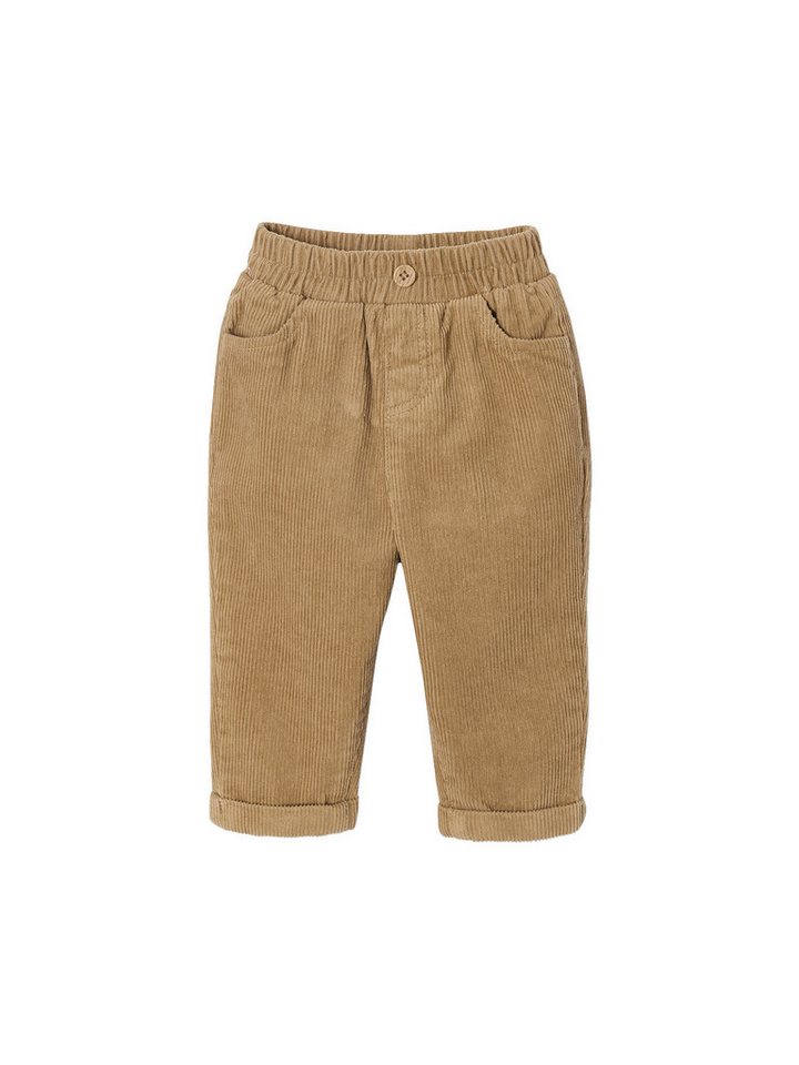 vertbaudet Cargohose Baby Cordhose mit Dehnbund Dehnbund von vertbaudet