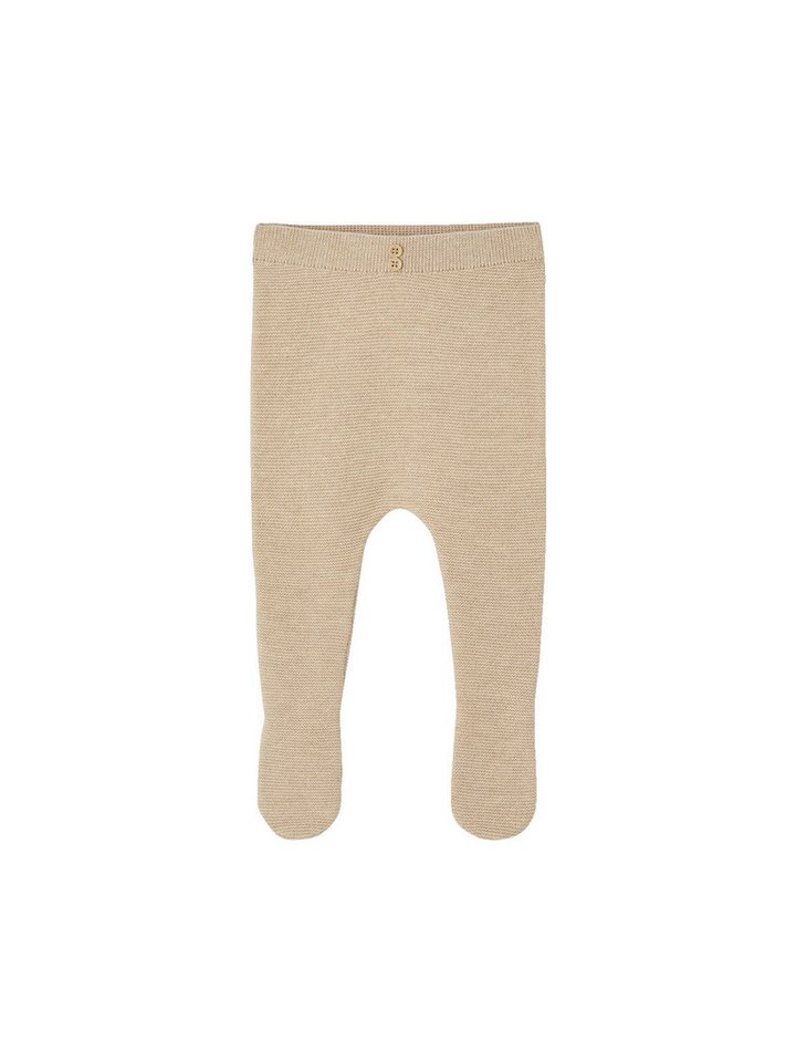 vertbaudet Cargohose Baby Strickhose Mit Fuß, Baumwolle/Wolle von vertbaudet