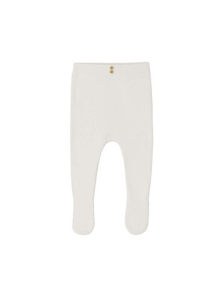 vertbaudet Cargohose Baby Strickhose mit Fuß, Baumwolle/Wolle von vertbaudet