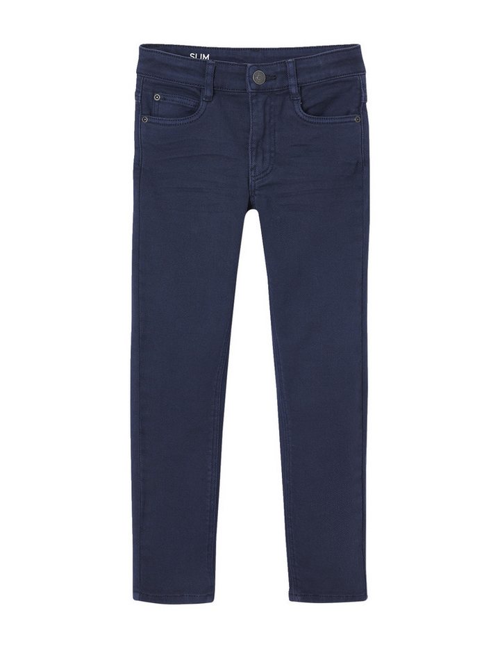 vertbaudet Cargohose Jungen Slim-Fit-Hose, Hüftweite SLIM Bundweite verstellbar von vertbaudet