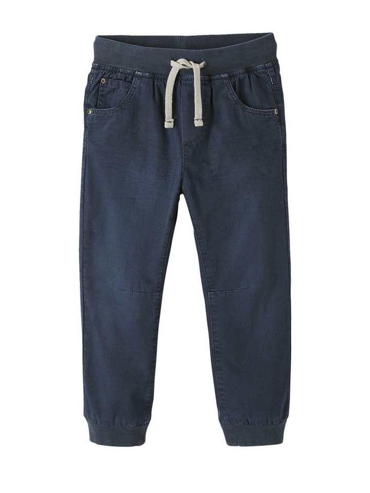 vertbaudet Cargohose Jungen Joggpants mit Fleecefutter von vertbaudet