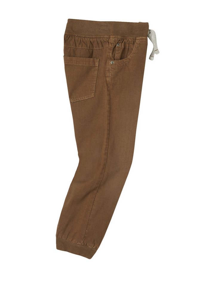 vertbaudet Cargohose Jungen Joggpants mit Fleecefutter von vertbaudet