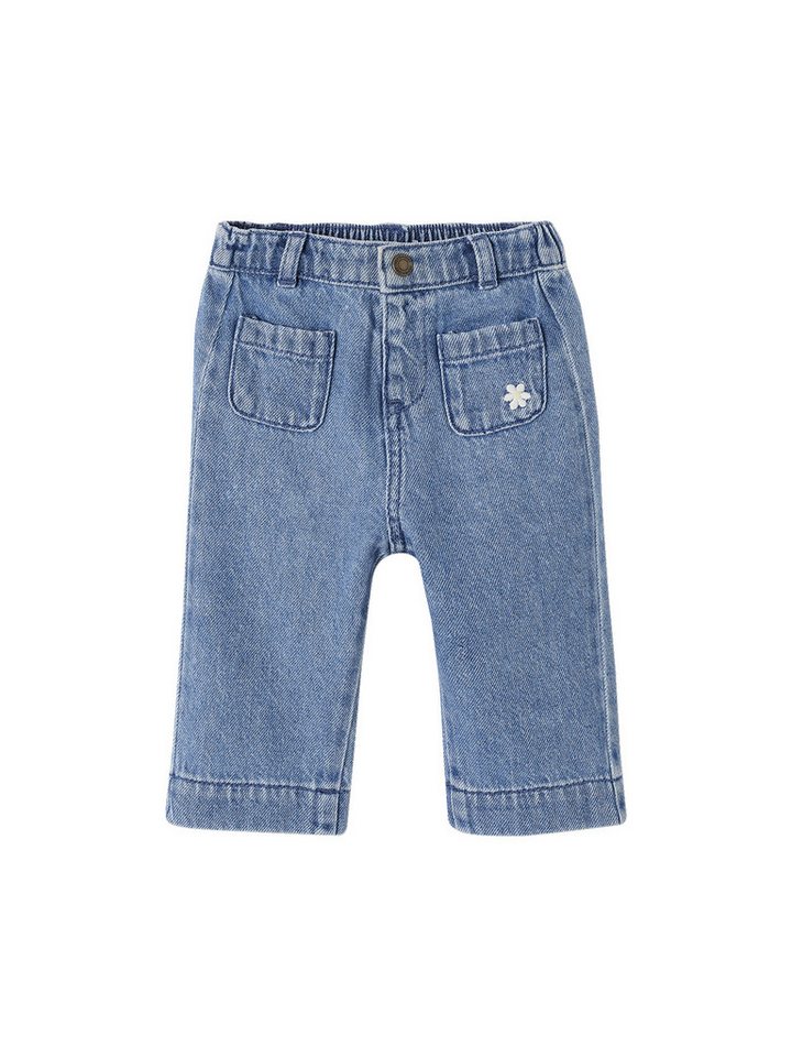vertbaudet Cargohose Weite Baby Jeans von vertbaudet
