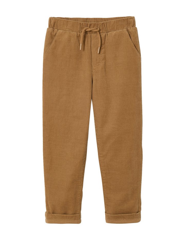 vertbaudet Cargohose Jungen Cordhose mit verstellbarem Dehnbund von vertbaudet
