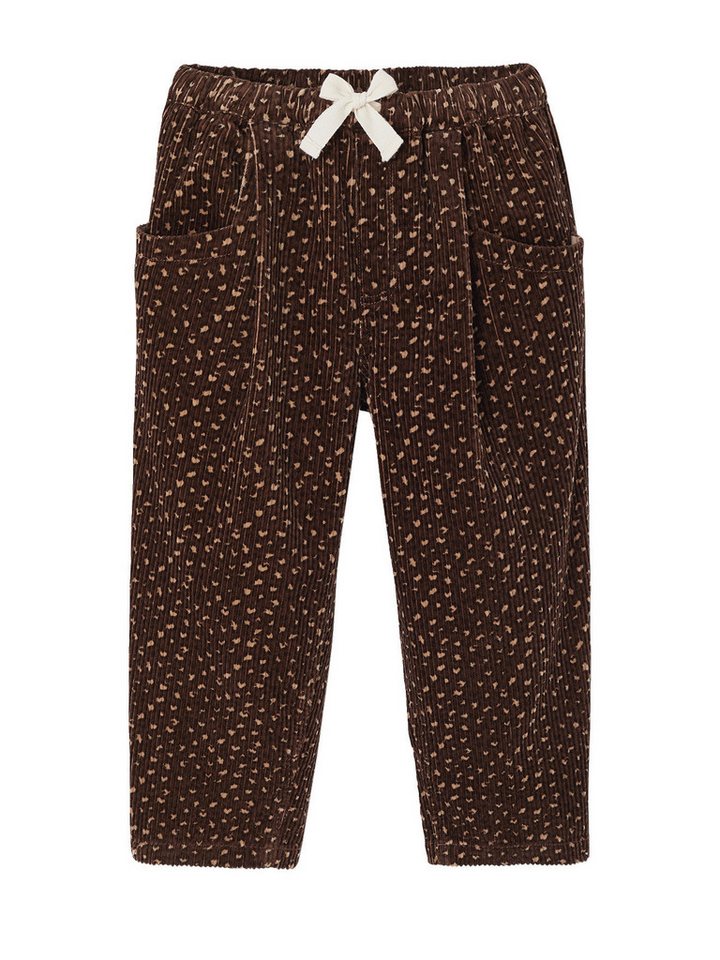 vertbaudet Cargohose Weite Cordhose Mädchen, Baggy-Look vertbaudet Cargohose Weite Cordhose Mädchen, Baggy-Look von vertbaudet