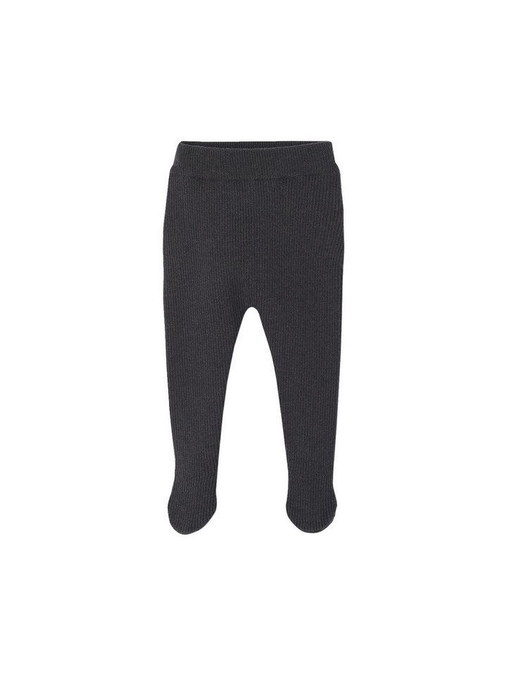 vertbaudet Stoffhose Gestrickte Baby Hose mit Fuß von vertbaudet