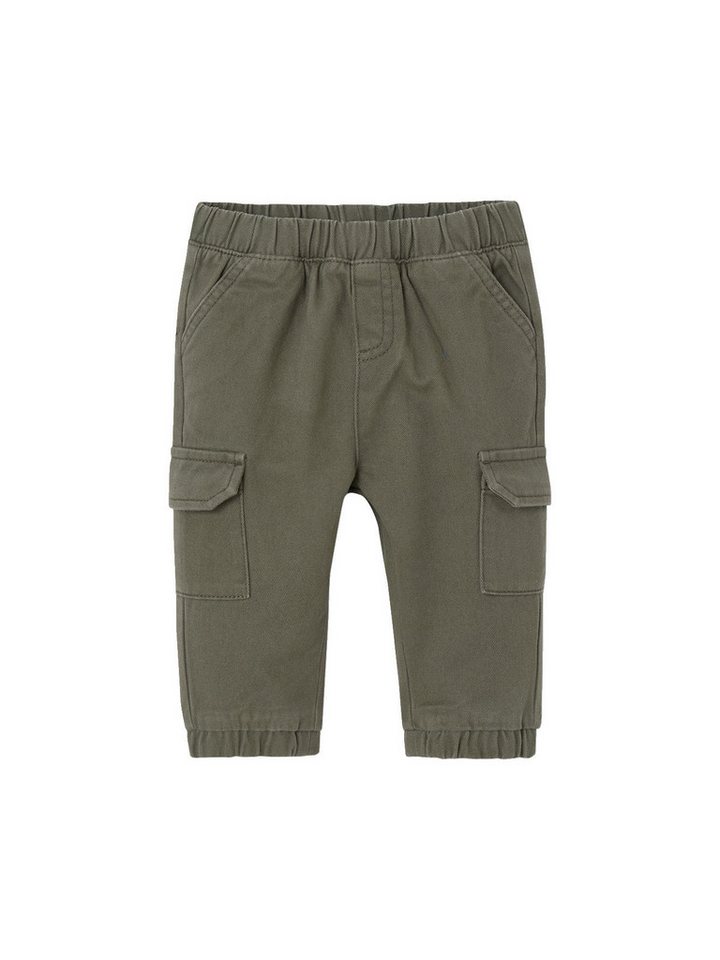vertbaudet Cargohose Baby Cargohose mit Dehnbund von vertbaudet