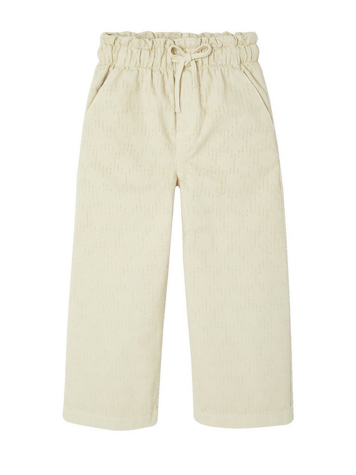 vertbaudet Cargohose Weite Mädchen Hose mit Plumetismuster Bundweite verstellbar vertbaudet Cargohose Weite Mädchen Hose mit Plumetismuster Bundweite verstellbar von vertbaudet