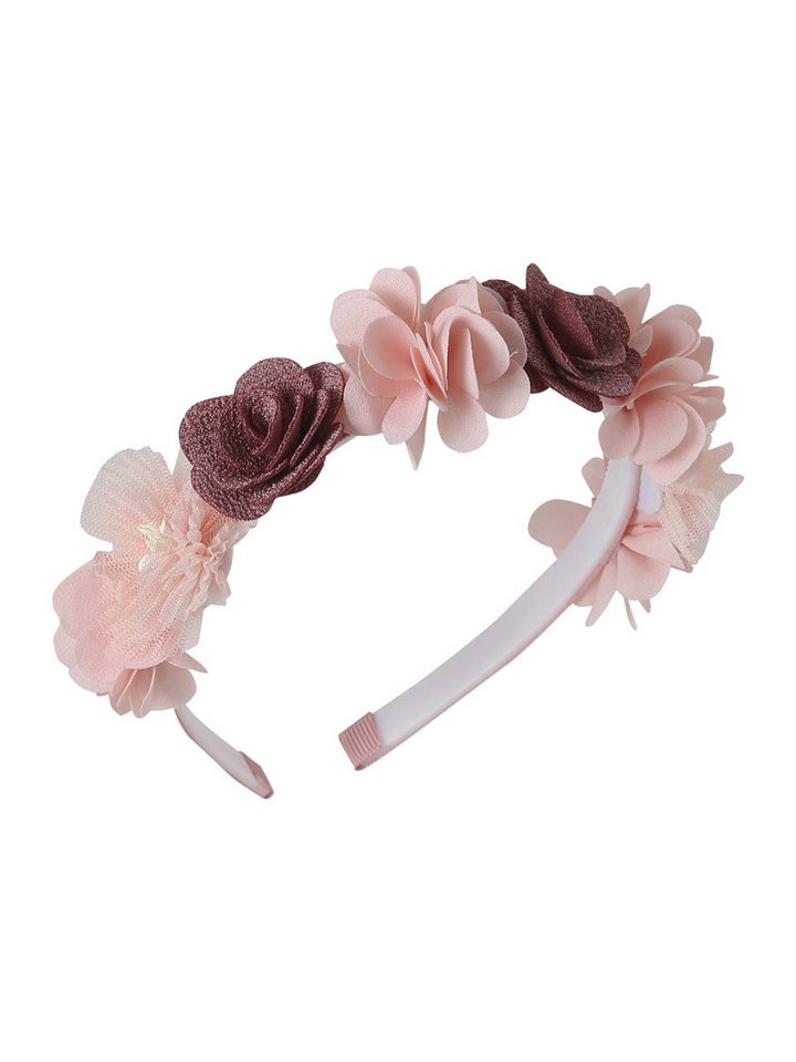 vertbaudet Haarband Mädchen Haarreif mit Boho-Blumen von vertbaudet