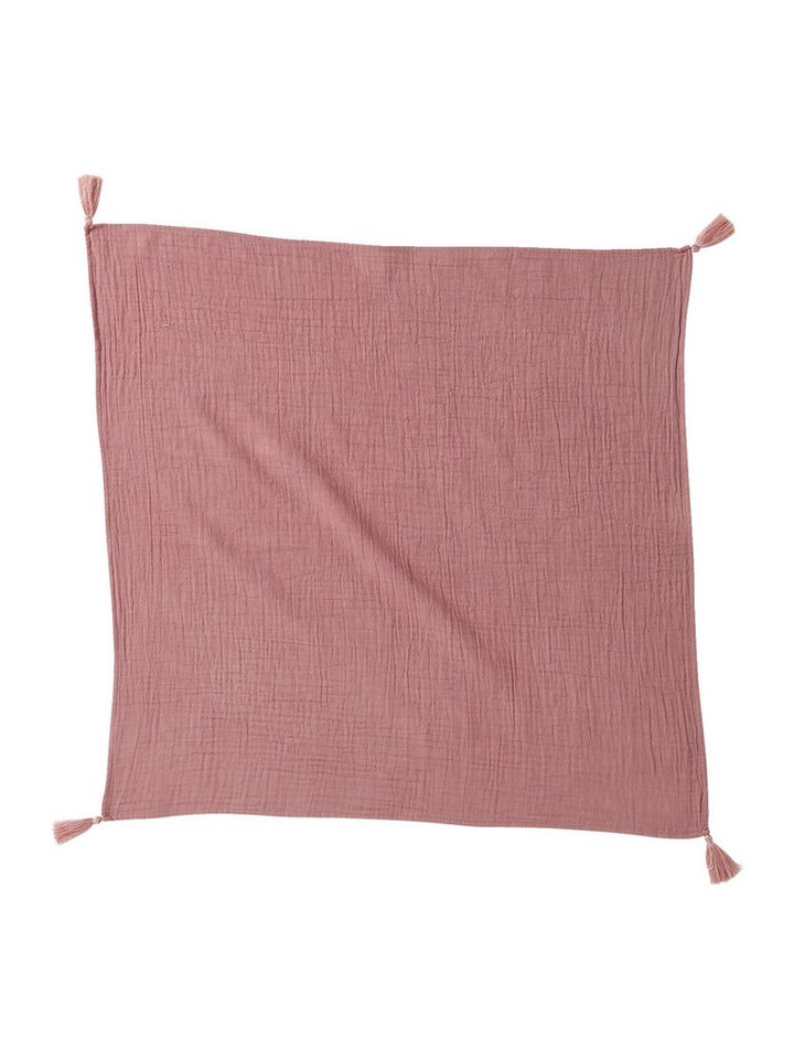 vertbaudet Halstuch Bio-Kollektion: Mädchen Halstuch mit Pompons von vertbaudet