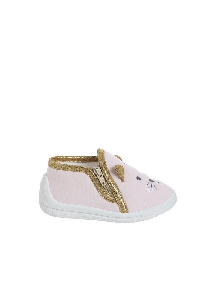 vertbaudet Baby Stoff-Hausschuhe Hausschuh Cord-Optik von vertbaudet