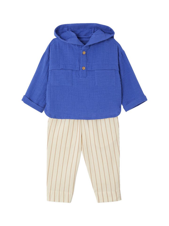 vertbaudet Hose & Shorts Baby-Set: Hemd & Hose von vertbaudet