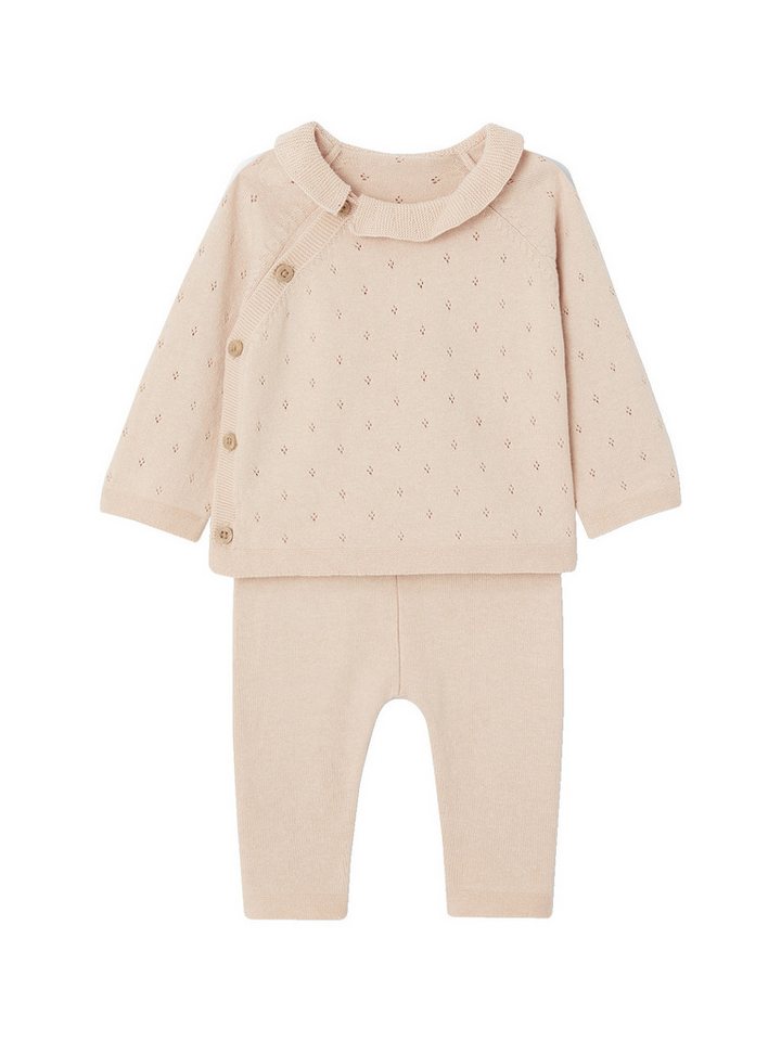 vertbaudet Hose & Shorts Baby Strick-Set: Pullover & Hose von vertbaudet