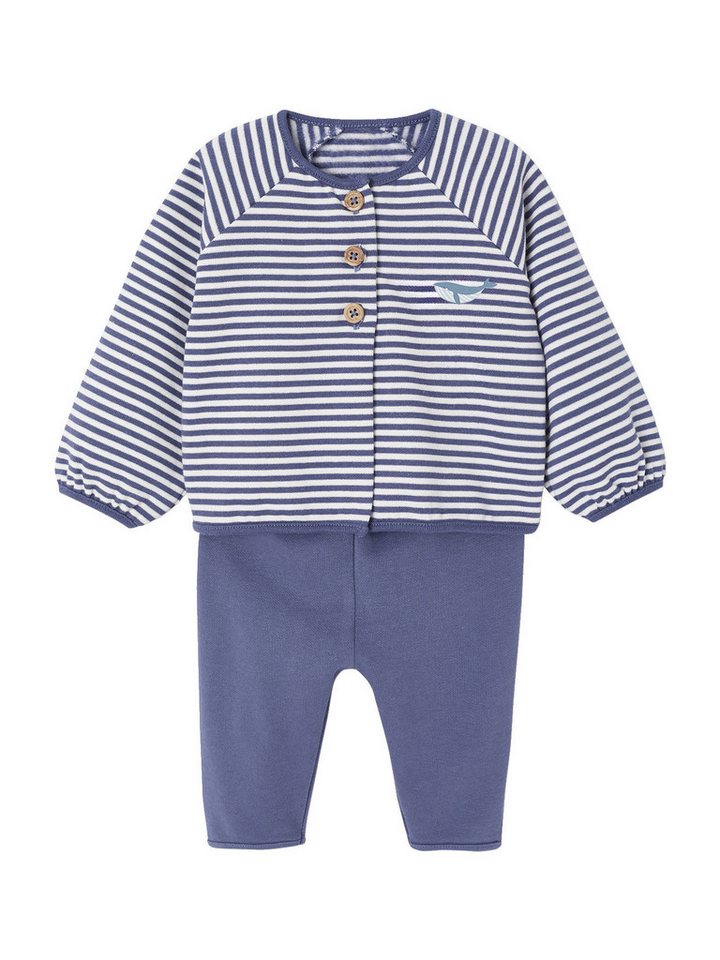 vertbaudet Hose & Shorts Baby-Set für Neugeborene: Sweatjacke & Hose von vertbaudet
