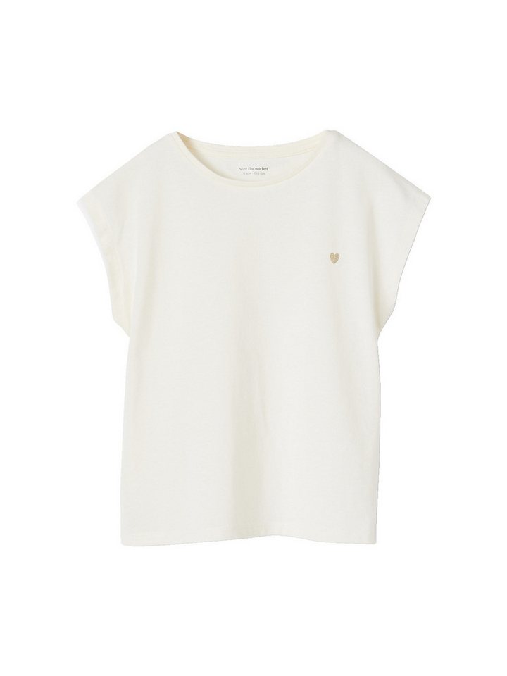 vertbaudet Kurzarmshirt Mädchen T-Shirt BASIC von vertbaudet
