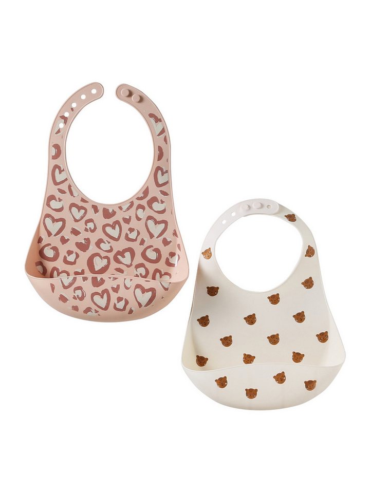 vertbaudet Lätzchen 2er-Pack Baby Silikon-Lätzchen, 2er-Pack vertbaudet Lätzchen 2er-Pack Baby Silikon-Lätzchen, 2er-Pack von vertbaudet