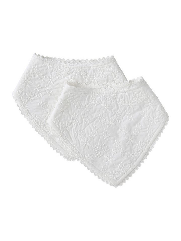 vertbaudet Lätzchen 2er-Pack festliche Baby Halstücher/Lätzchen von vertbaudet