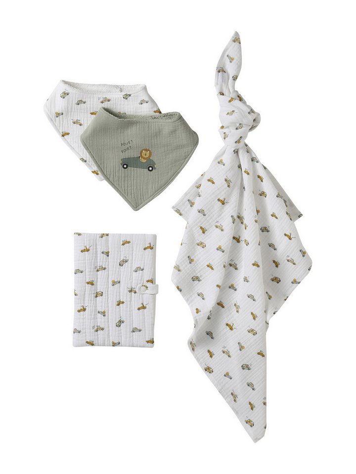 vertbaudet Lätzchen, Set, 3-teilig, Geschenk-Set von vertbaudet