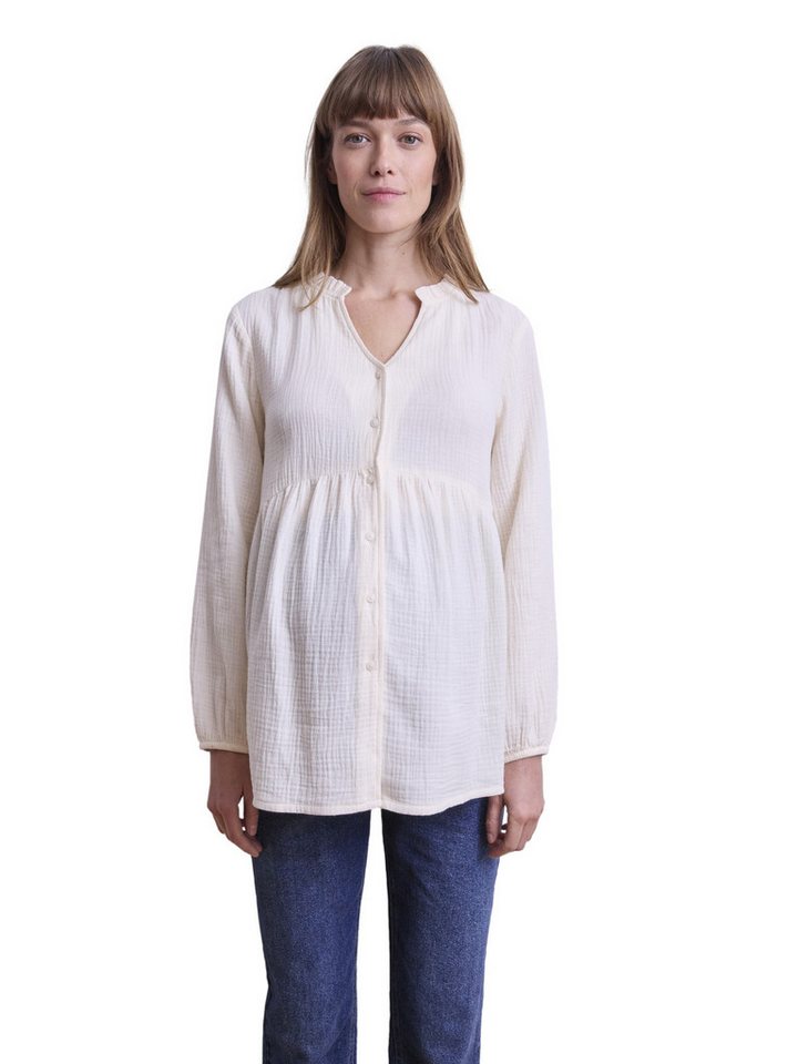 vertbaudet Umstandsbluse Bluse für Schwangerschaft & Stillzeit von vertbaudet