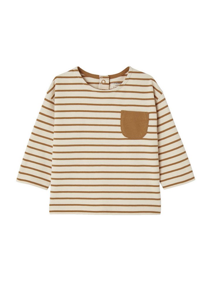 vertbaudet Langarmshirt Baby Ringelshirt von vertbaudet