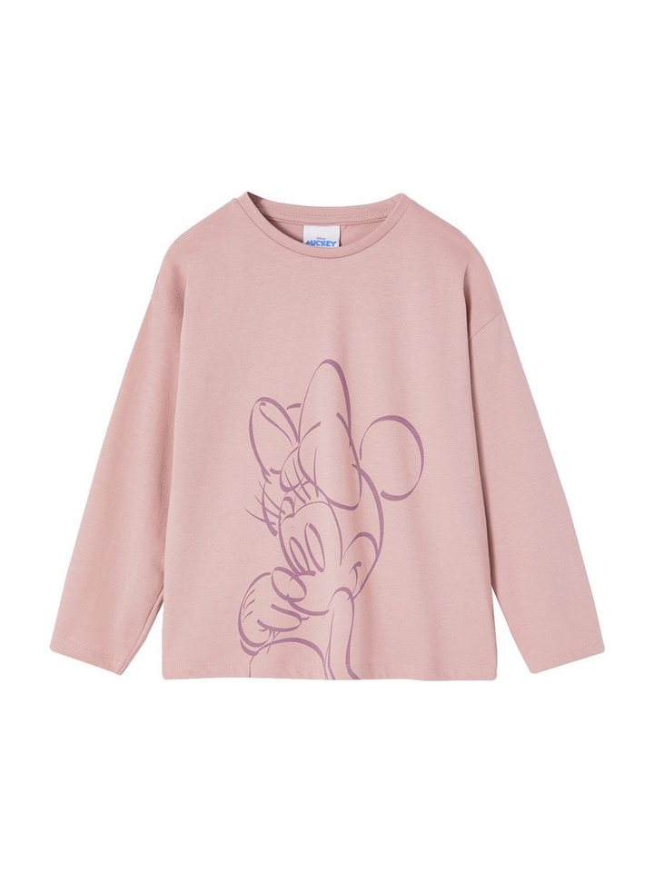 vertbaudet Langarmshirt Kinder Shirt Disney MINNIE MAUS von vertbaudet