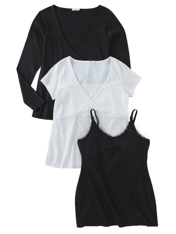 vertbaudet Umstandsshirt 3er-Pack von vertbaudet