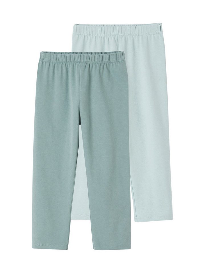 vertbaudet Leggings 2er-Pack Mädchen 3/4-Leggings BASIC von vertbaudet