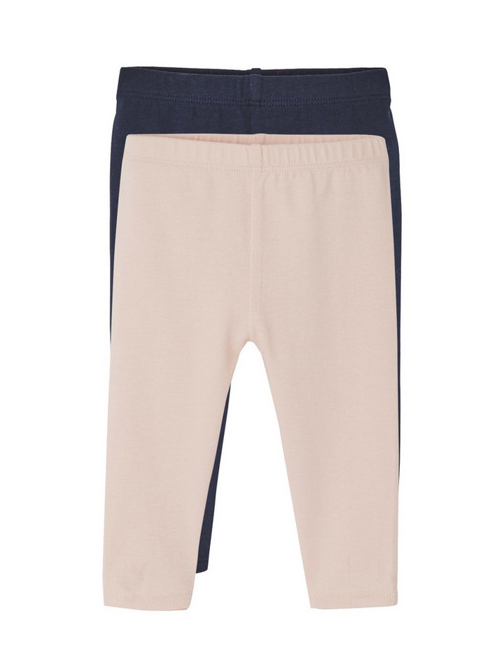 vertbaudet Leggings 2er-Pack Mädchen Baby Leggings BASIC von vertbaudet