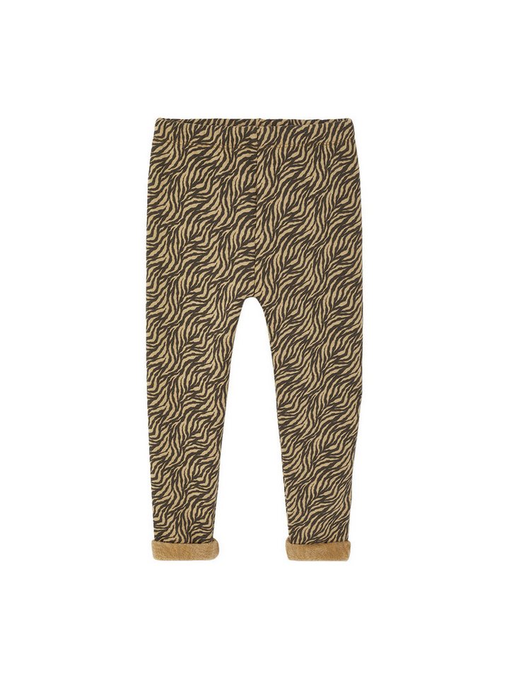 vertbaudet Leggings Mädchen Thermo-Leggings Dehnbund, Regenboegen oder Einhoerner von vertbaudet