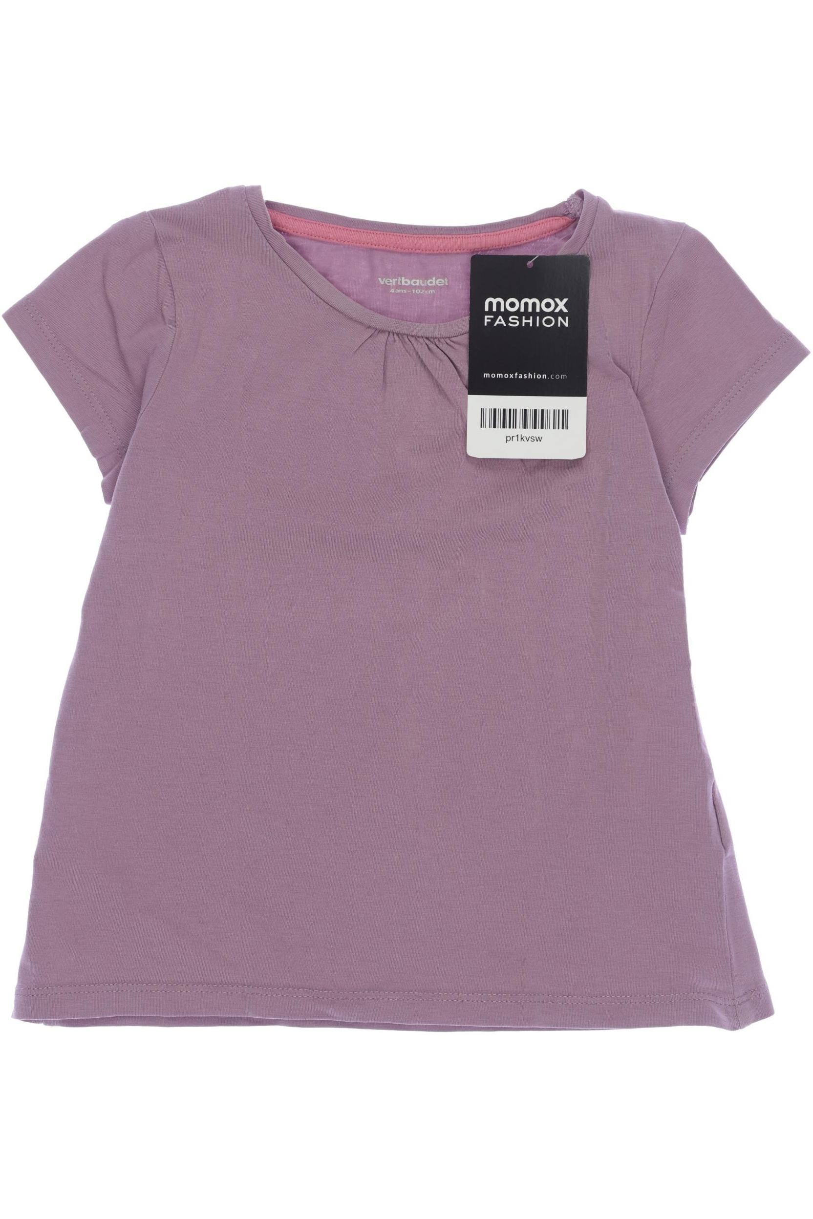 vertbaudet Damen T-Shirt, pink, Gr. 104 von vertbaudet