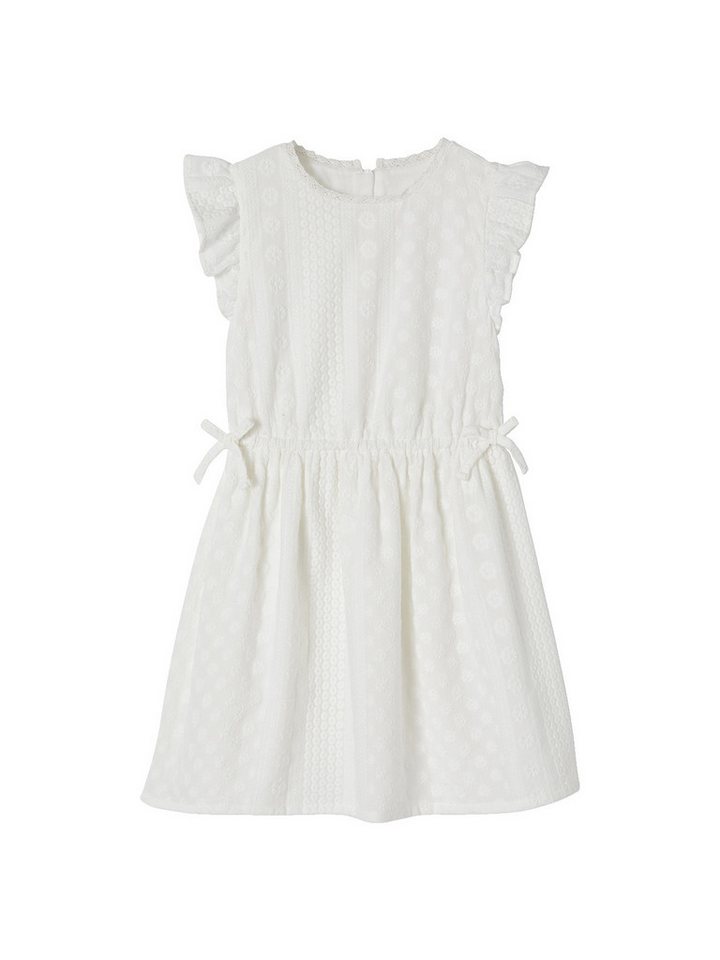 vertbaudet Minikleid Besticktes Mädchen Festkleid von vertbaudet