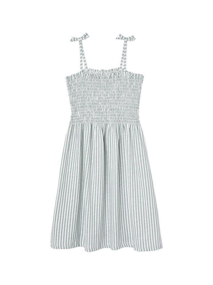 vertbaudet Minikleid Gesmoktes Mädchen Trägerkleid von vertbaudet